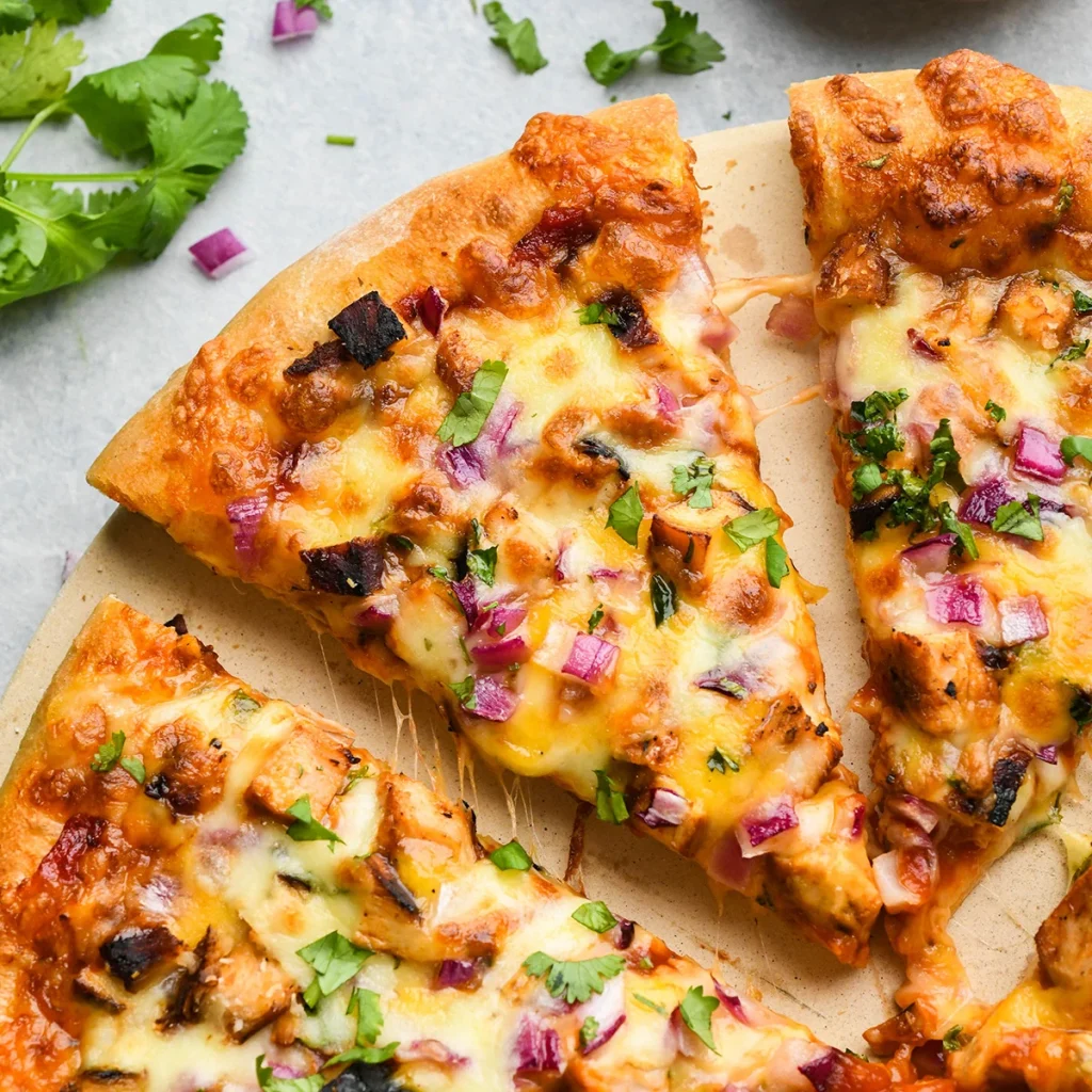 Bbq chicken pizza