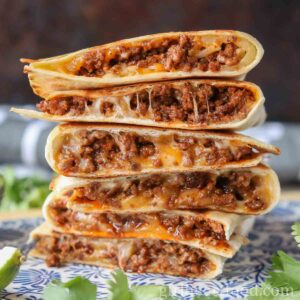 Beef quesadillia