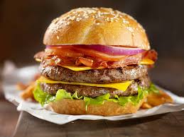 Double beef burger