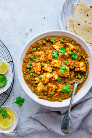 Paneer matar